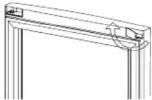 ELECTROLUX ERW1270AO - Δυνατότητα αντιστροφής της πόρτας - 7