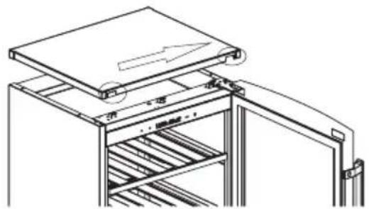 ELECTROLUX ERW1270AO - Door reversibility - 2