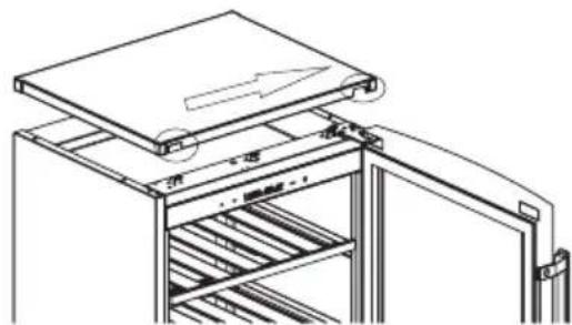 ELECTROLUX ERW1270AO - Reversibilidade da porta - 2