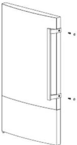 ELECTROLUX ERW1270AO - Kapı açılma yönünün değiştirilmesi - 9