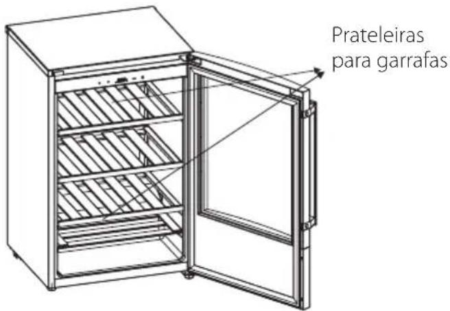 ELECTROLUX ERW1270AO - Acessórios interiores das prateleiras - 1