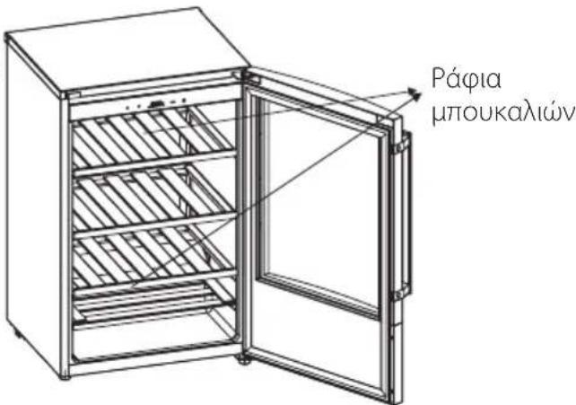 ELECTROLUX ERW1270AO - Εσωτερικά εξαρτήματα - Ράφια - 1