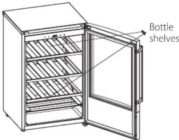 ELECTROLUX ERW1270AO - Inside accessories Shelves - 1