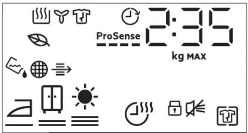 ELECTROLUX TWGLMO500 - Display - 1