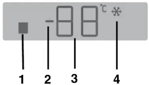 ELECTROLUX EUF14800X - DISPLAY - 1