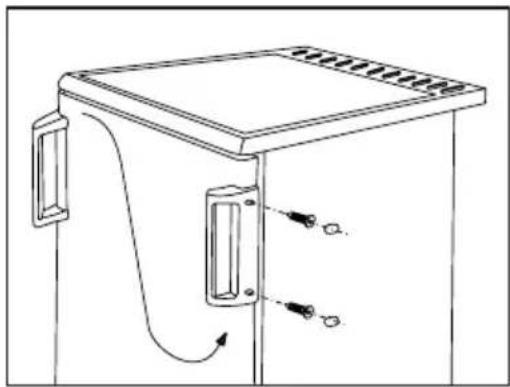 ELECTROLUX TC15012 - Changement du sens d'ouverture de la porte - 4