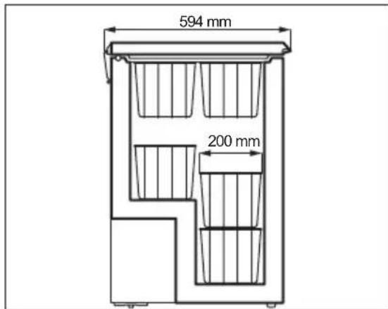 Novamatic ÖKO 1020.1-IB - Paniers de rangement - 2