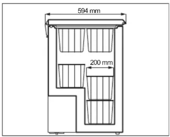 Novamatic ÖKO 1020.1-IB - Cestelli - 2
