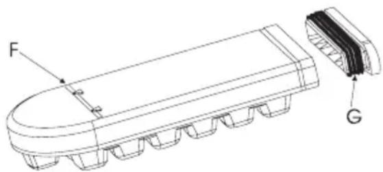 ELECTROLUX ACF24460W - Faire des glaçons - 1