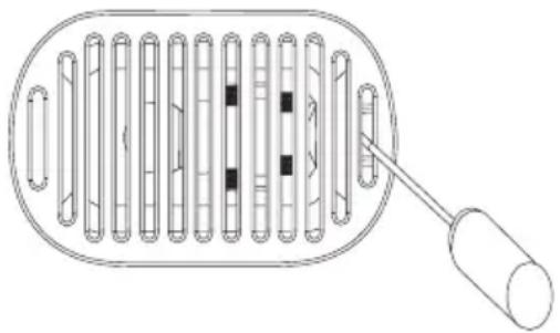 ELECTROLUX ACF24460W - Changement d'ampoule - 1
