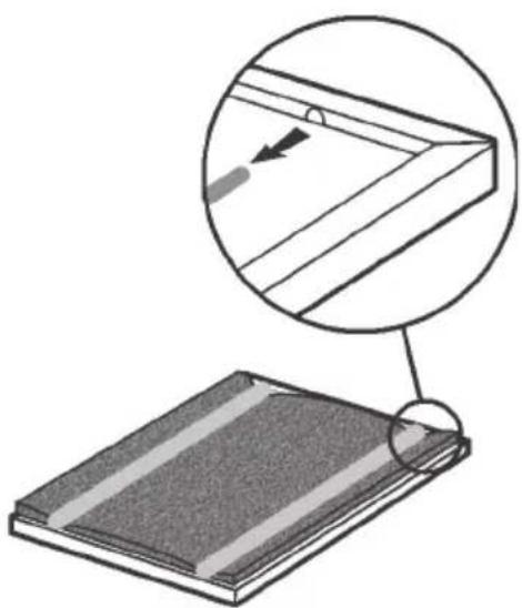 ELECTROLUX AFA32500X - Pour retirer le filtre à charbon actif: - 1