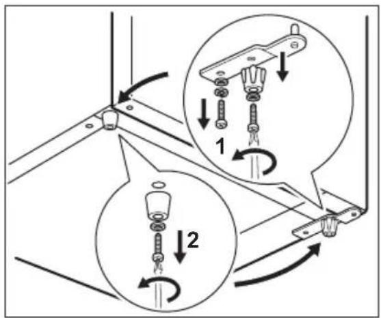 Novamatic KS 75.3-IB - Réversibilité de la porte - 2