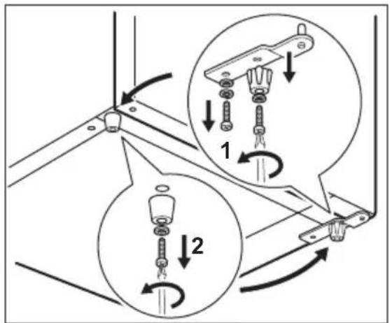 Novamatic KS 75.3-IB - Wechseln des Türanschlags - 3