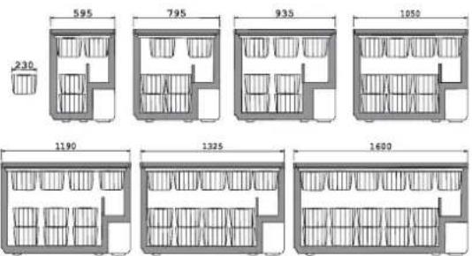 Novamatic ÖKO 184-IB - Storage baskets - 2
