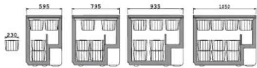 Novamatic ÖKO 184-IB - Cestelli di conservazione - 2