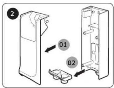 SAMSUNG SS80M8070 - De wandbevestiging in elkaar zetten - 2