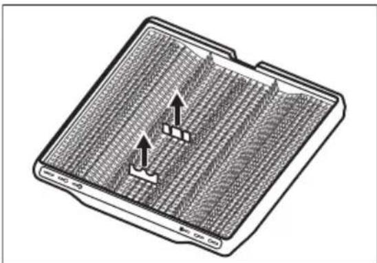 AEG GI72DRESDEN - Accessoires verwijderen - 2