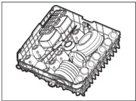 AEG GI8230X2TO - Exemples de chargement d'un lave-vaisse - 3