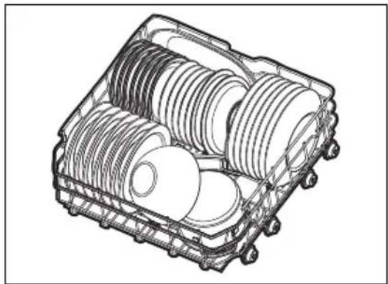 AEG GI8230X2TO - Exemples de chargement d'un lave-vaisse - 2