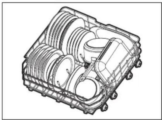 AEG GI8230X2TO - Exemples de chargement d'un lave-vaisse - 1