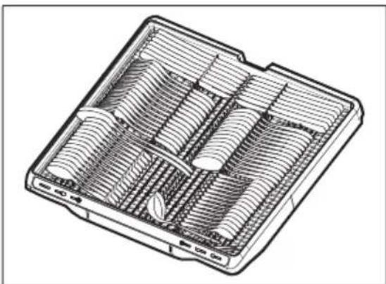 AEG NG92IX20PK - Exemples de chargement d'un lave-vaisselle - 6