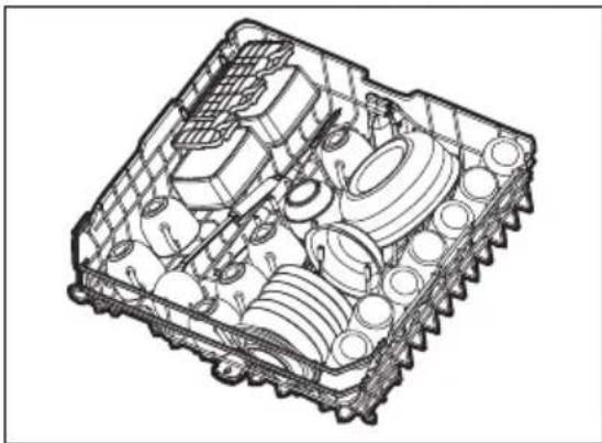 AEG NG92IX20PK - Exemples de chargement d'un lave-vaisselle - 3