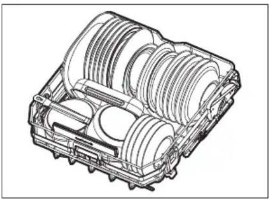 AEG GI82KOBLENZ - Exemples de chargement d'un lave-vaisselle - 1