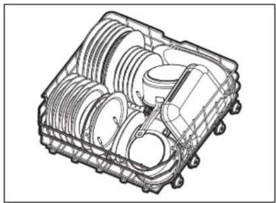 AEG GI77ROSTOCK - Exemples de chargement d'un lave-vaisselle - 1