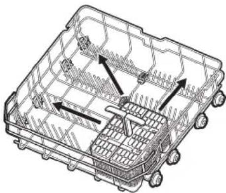 AEG NG92IA10TK - Panier inférieur - 6