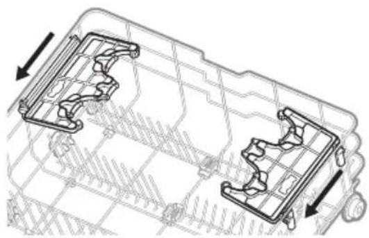 AEG NG92IA10TK - Comment retirer les accessoires - 2