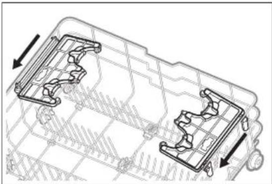 AEG NG92IA20TK - Comment retirer les accessoires - 2