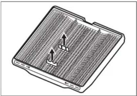 AEG NG87IC20SK - Accessoires verwijderen - 2