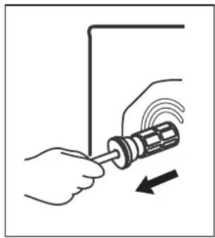 DOMO DO95102WM - INSTALLING THE WASHING MACHINE - 4