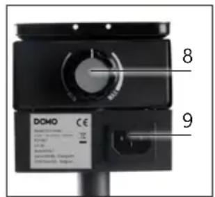 DOMO DO1145RC - ONDERDELEN - 2