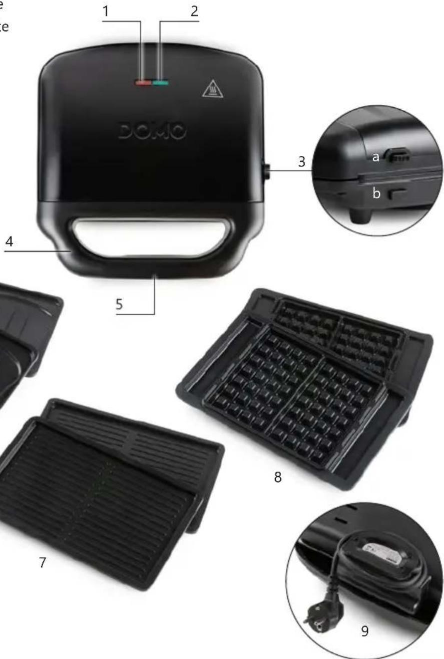 DOMO DO9291C - TEILE - 1