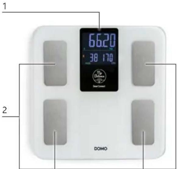DOMO DO9305W - ONDERDELEN - 1
