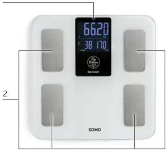 DOMO DO9305W - COMPONENTI - 1