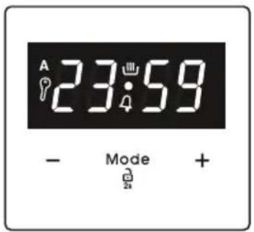 Frilec KÖLN-ECI62-060I - GEBRUIK VAN DE DIGITALE TIMER MET TOUCH-BEDIENING - 1