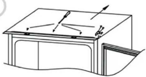 Frilec BERLIN279-E-NF-080E - Reversing the appliance doors - 1