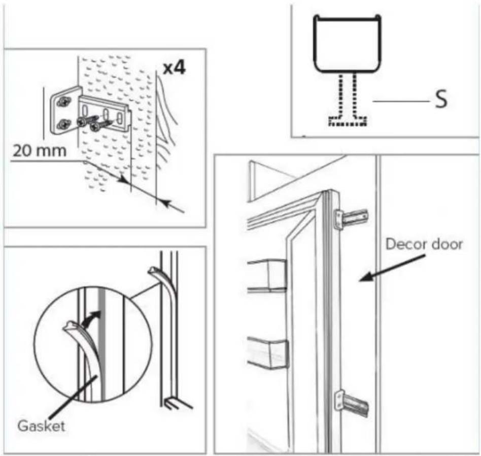 Frilec BERLIN279-E-NF-080E - Ensure the appliance doors open3 close and seal properly5 - 1