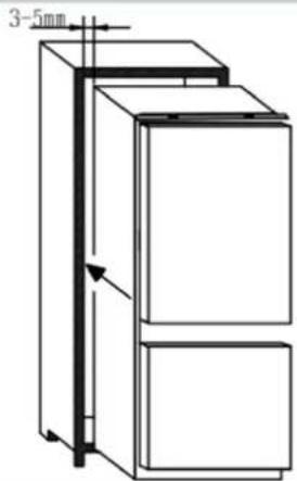 Frilec BERLIN279-E-NF-080E - Installation into a cabinet - 2