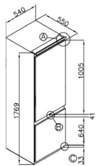 Frilec BERLIN279-E-NF-080E - Préparatifs d'installation - 2