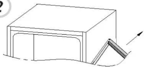 Frilec BERLIN279-E-NF-080E - Reversing the appliance doors - 2