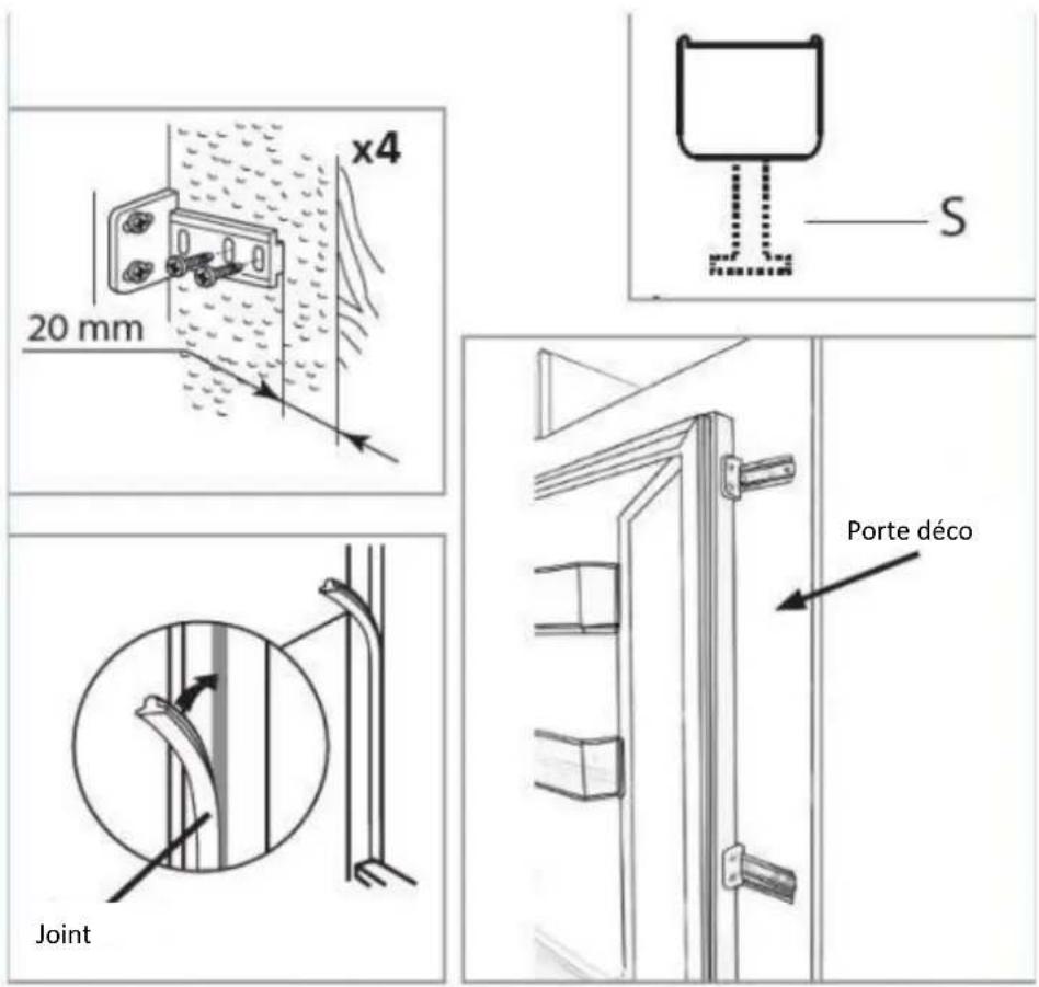 Frilec BERLIN279-E-NF-080E - Montage des portes Deco - 1