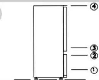 Frilec BERLIN279-E-NF-080E - Reversing the appliance doors - 7