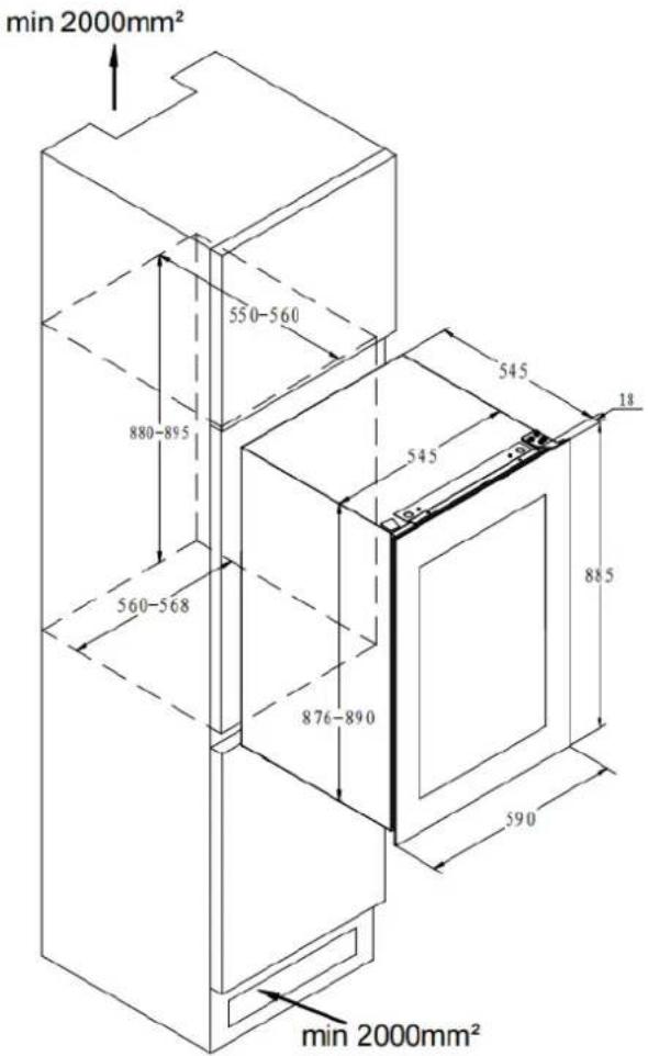 Frilec BERLINWSP2-41-012 - This device is designed to be built in. - 1