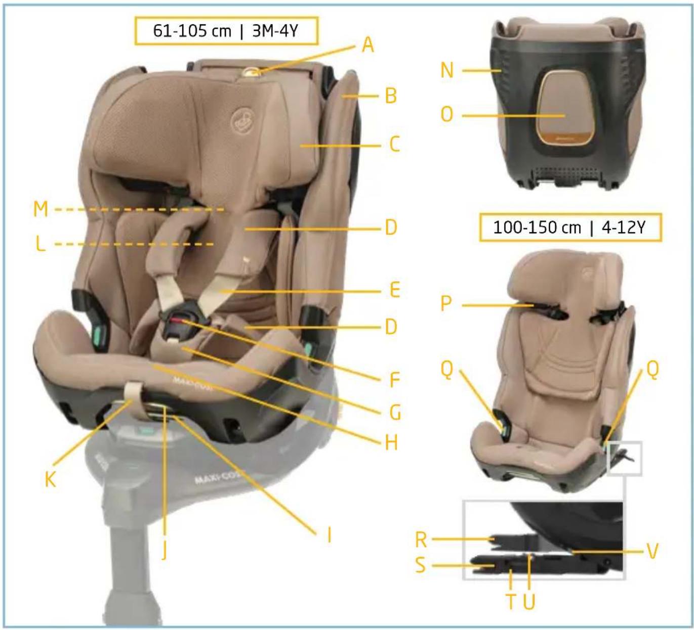 MAXI-COSI Pearl XL Slide Pro - Entretien - 1