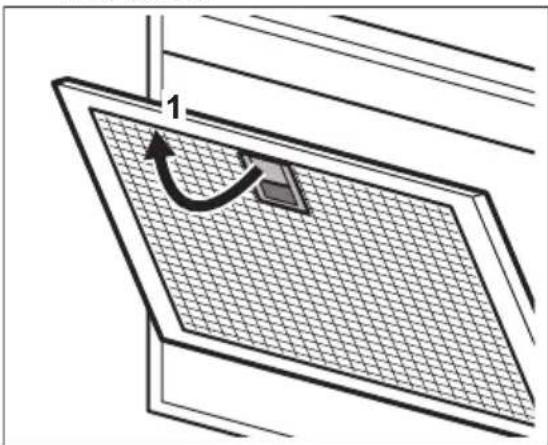 AEG NDV8791CZ - To clean the filter: - 2