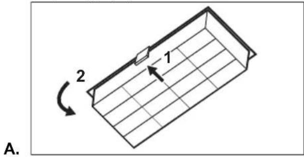 AEG NDV8791CZ - Anglies filtro keitimas – pasirinktinai - 1