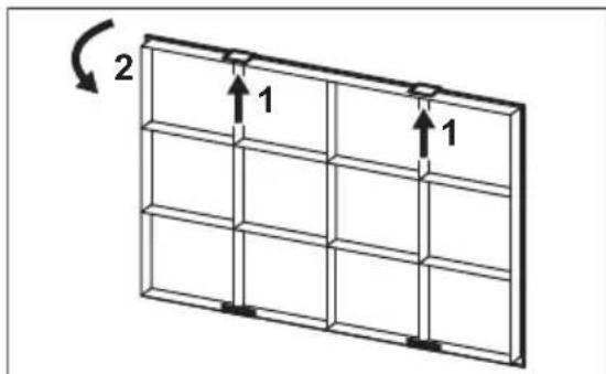 AEG NDV8791CZ - Substitució del filtre de carbó - opcional - 3